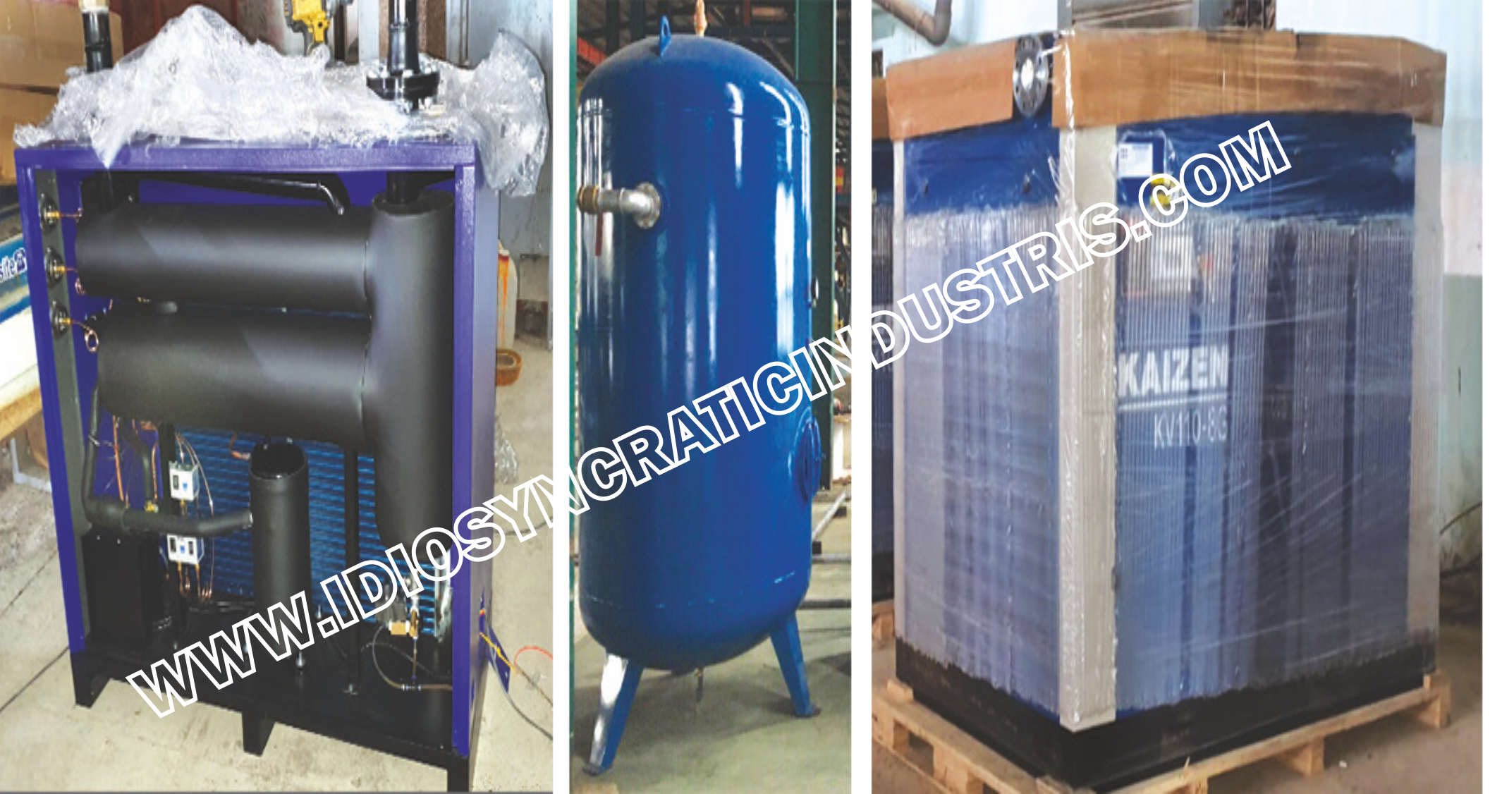 Rotary Screw Air Compressor for Cashew Processing